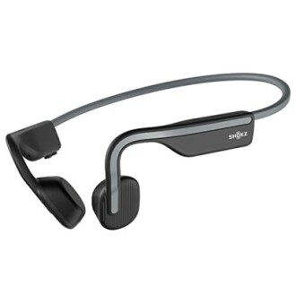 Bone conduction headphones with a sleek design.