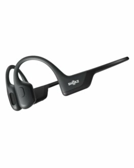 Shokz wireless bone conduction headphones in black